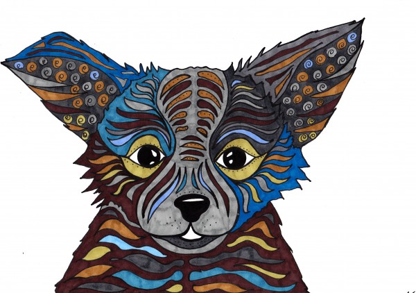 Ear pup Print